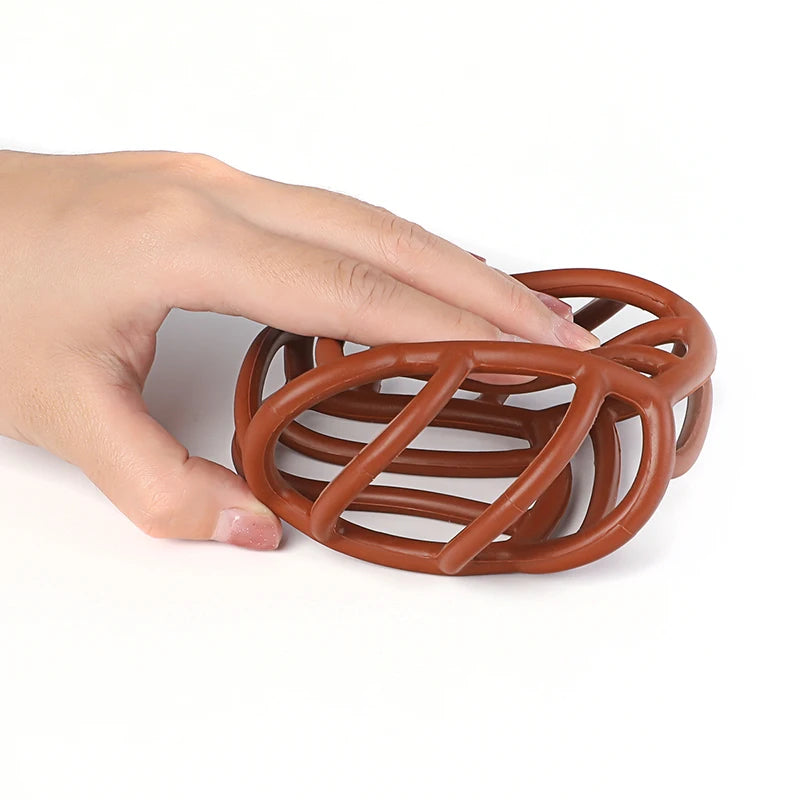 Kidslands® - Balle éveil Bébé en Silicone Souple Sans BPA – Jouet à Mâcher & Accessoire
