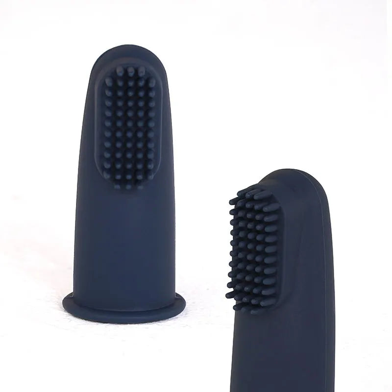 Kidslands® | Brosse à Dents Doigt Bébé Silicone Sans BPA – Set Hygiène Dentaire