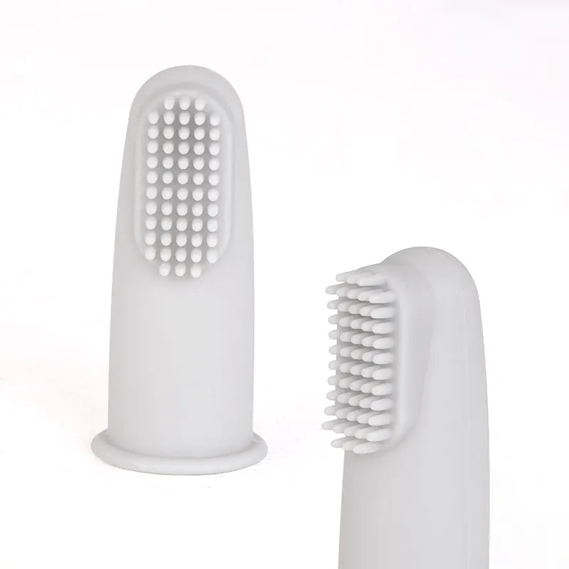 Kidslands® | Brosse à Dents Doigt Bébé Silicone Sans BPA – Set Hygiène Dentaire