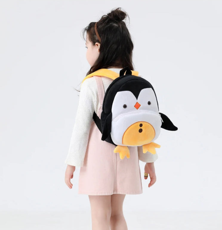 Kidslands® - Sac à Dos Enfant Peluche Animal – Sac Crèche & Maternelle Mixte Doux et Coloré