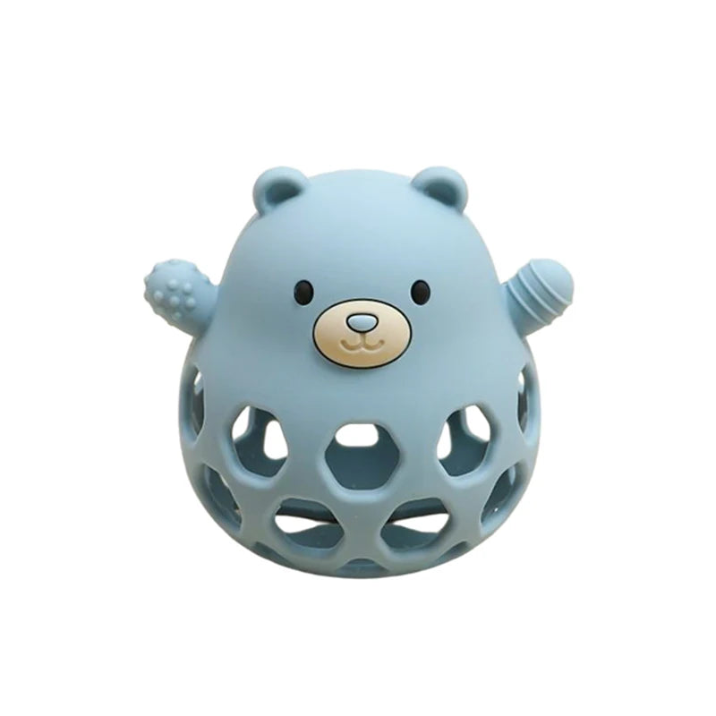 Kidslands® |Jouet de Dentition Bébé Silicone sans BPA – Facile à Tenir