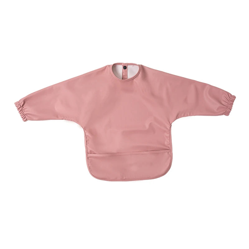 Kidslands® | Bavoir waterproof manches longues – Anti-taches