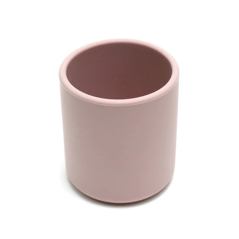 Kidslands® | Tasse d’apprentissage bébé en silicone – 180 ml – Souple & sans BPA