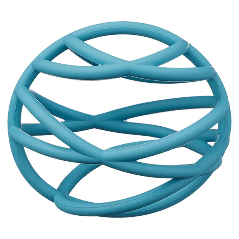 Kidslands® - Balle éveil Bébé en Silicone Souple Sans BPA – Jouet à Mâcher & Accessoire
