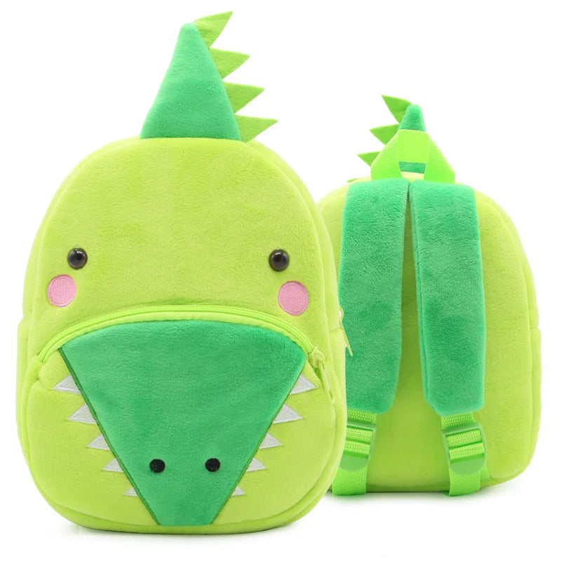 Kidslands® - Sac à Dos Enfant Peluche Animal – Sac Crèche & Maternelle Mixte Doux et Coloré