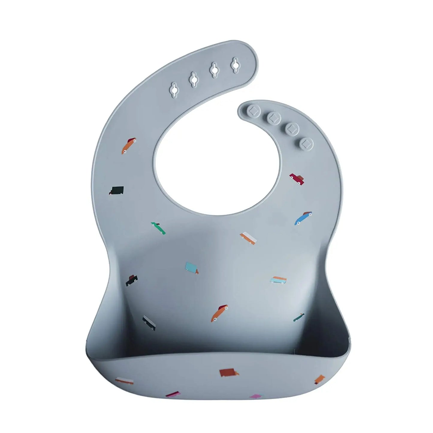 Kidslands® | Bavoir bébé en silicone souple – Minimaliste