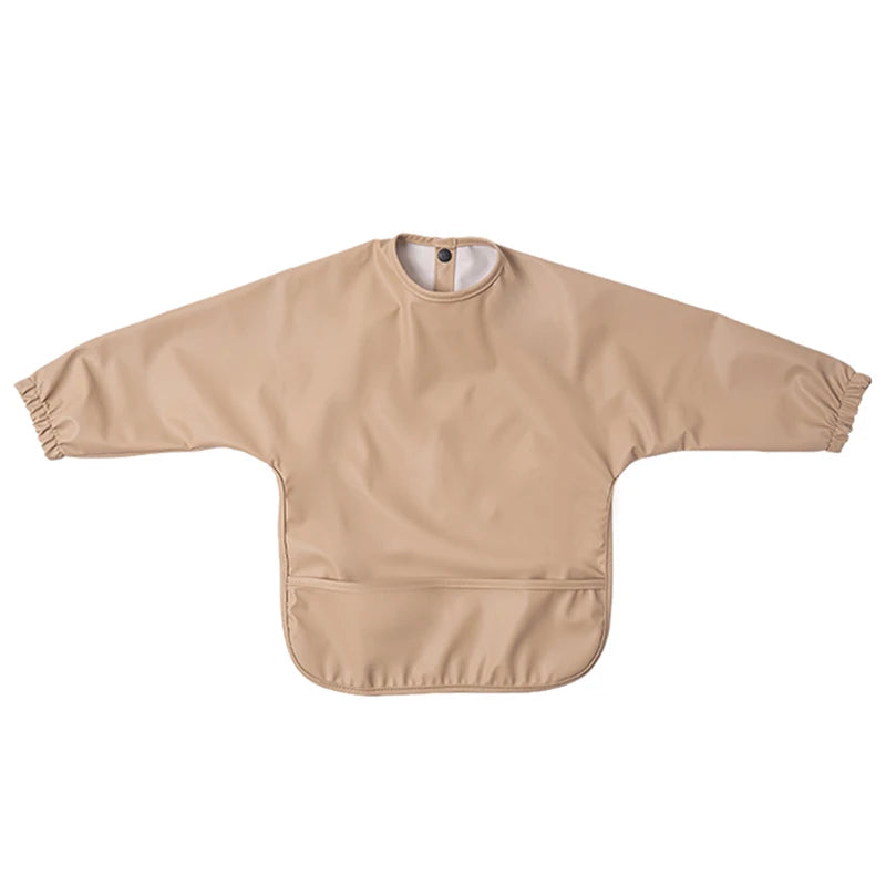 Kidslands® | Bavoir waterproof manches longues – Anti-taches