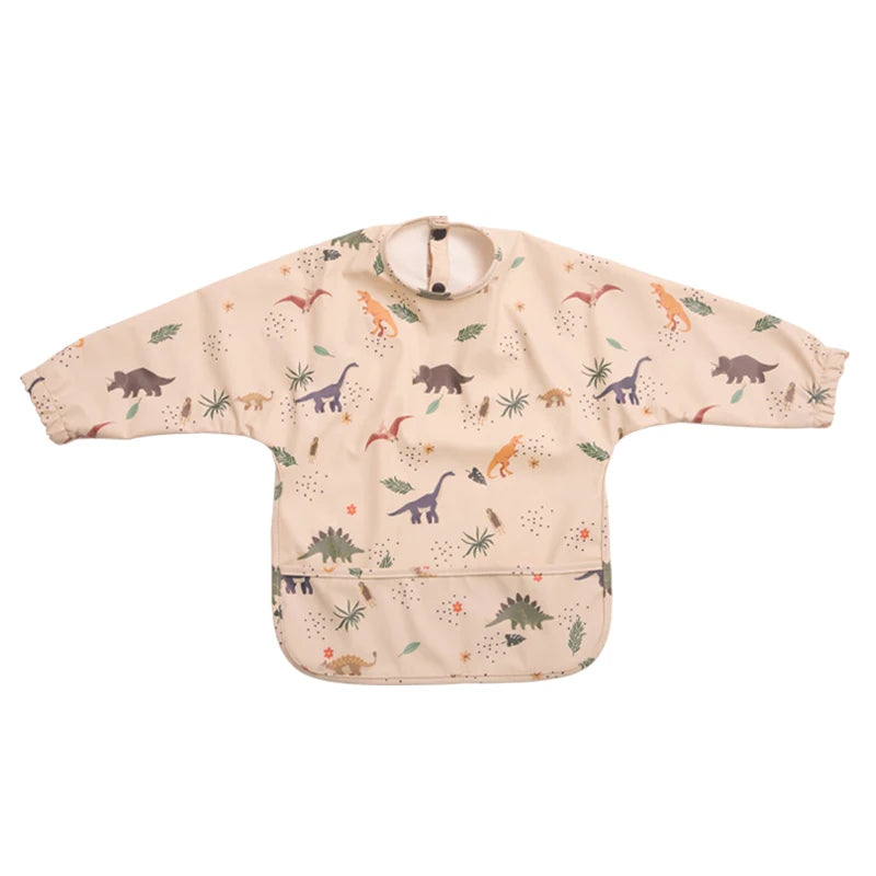 Kidslands® | Bavoir waterproof manches longues – Anti-taches