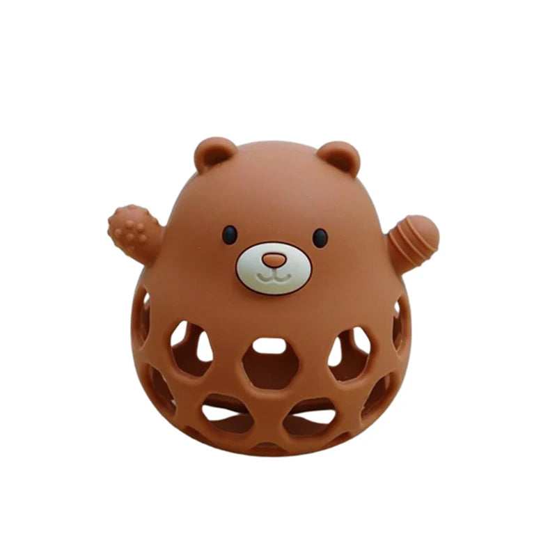Kidslands® |Jouet de Dentition Bébé Silicone sans BPA – Facile à Tenir