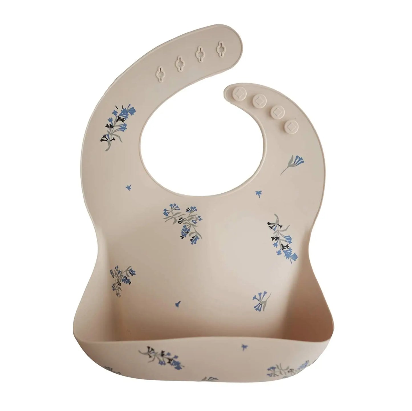 Kidslands® | Bavoir bébé en silicone souple – Minimaliste