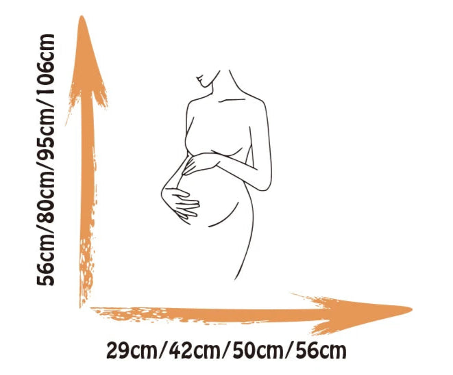 Kidslands® – Sticker Mural Silhouette Femme Enceinte | Décoration Élégante Baby Shower & Gender Reveal