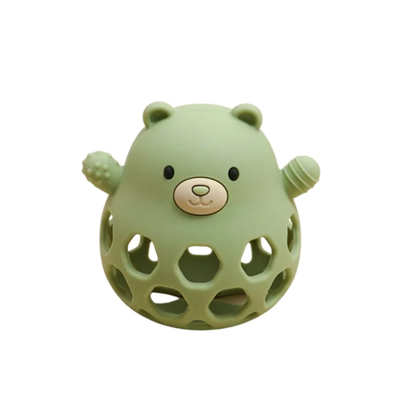 Kidslands® |Jouet de Dentition Bébé Silicone sans BPA – Facile à Tenir