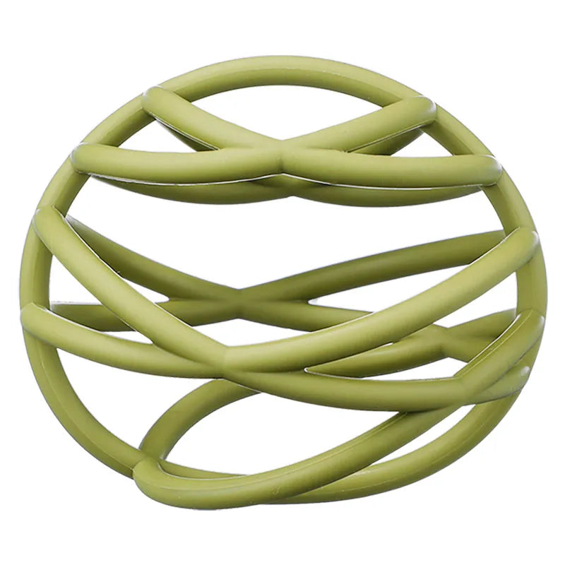 Kidslands® - Balle éveil Bébé en Silicone Souple Sans BPA – Jouet à Mâcher & Accessoire