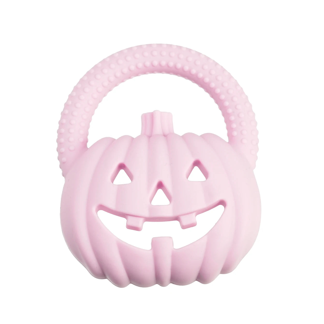 Kidslands® | Anneau de Dentition Silicone Bébé Citrouille – Jouet Sensoriel à Mâcher