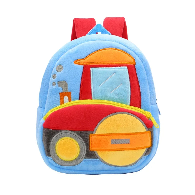 Kidslands® - Sac à Dos Enfant Motif Camion – Sac Maternelle Doux et Ludique - Sac Crèche