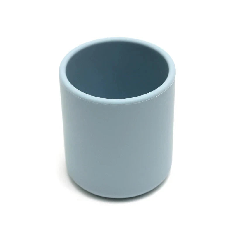 Kidslands® | Tasse d’apprentissage bébé en silicone – 180 ml – Souple & sans BPA