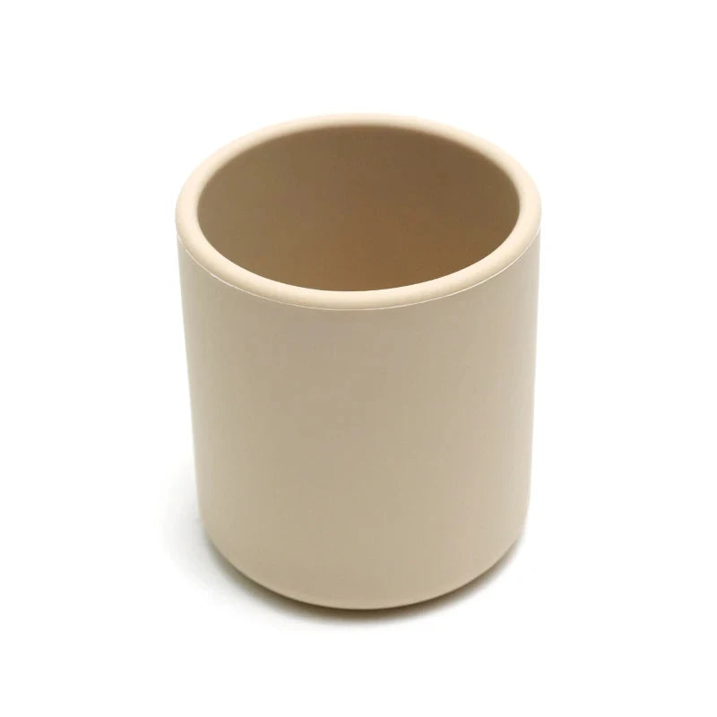 Kidslands® | Tasse d’apprentissage bébé en silicone – 180 ml – Souple & sans BPA