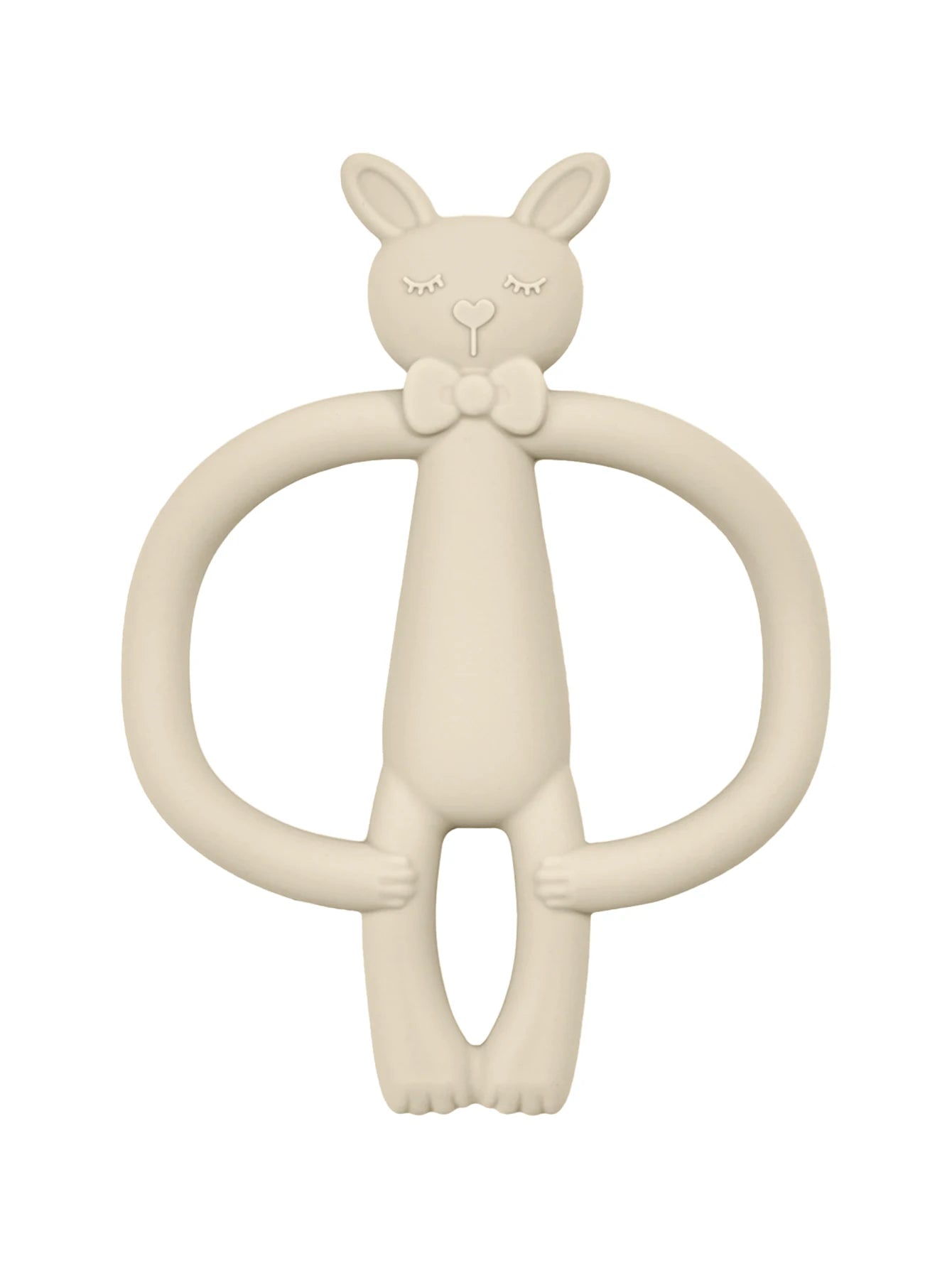 Kidslands® | Anneau de Dentition Silicone Bébé en Forme de Lapin – Sans BPA