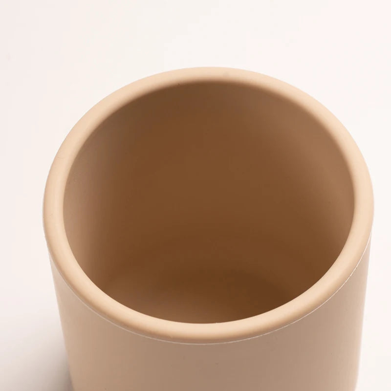 Kidslands® | Tasse d’apprentissage bébé en silicone – 180 ml – Souple & sans BPA