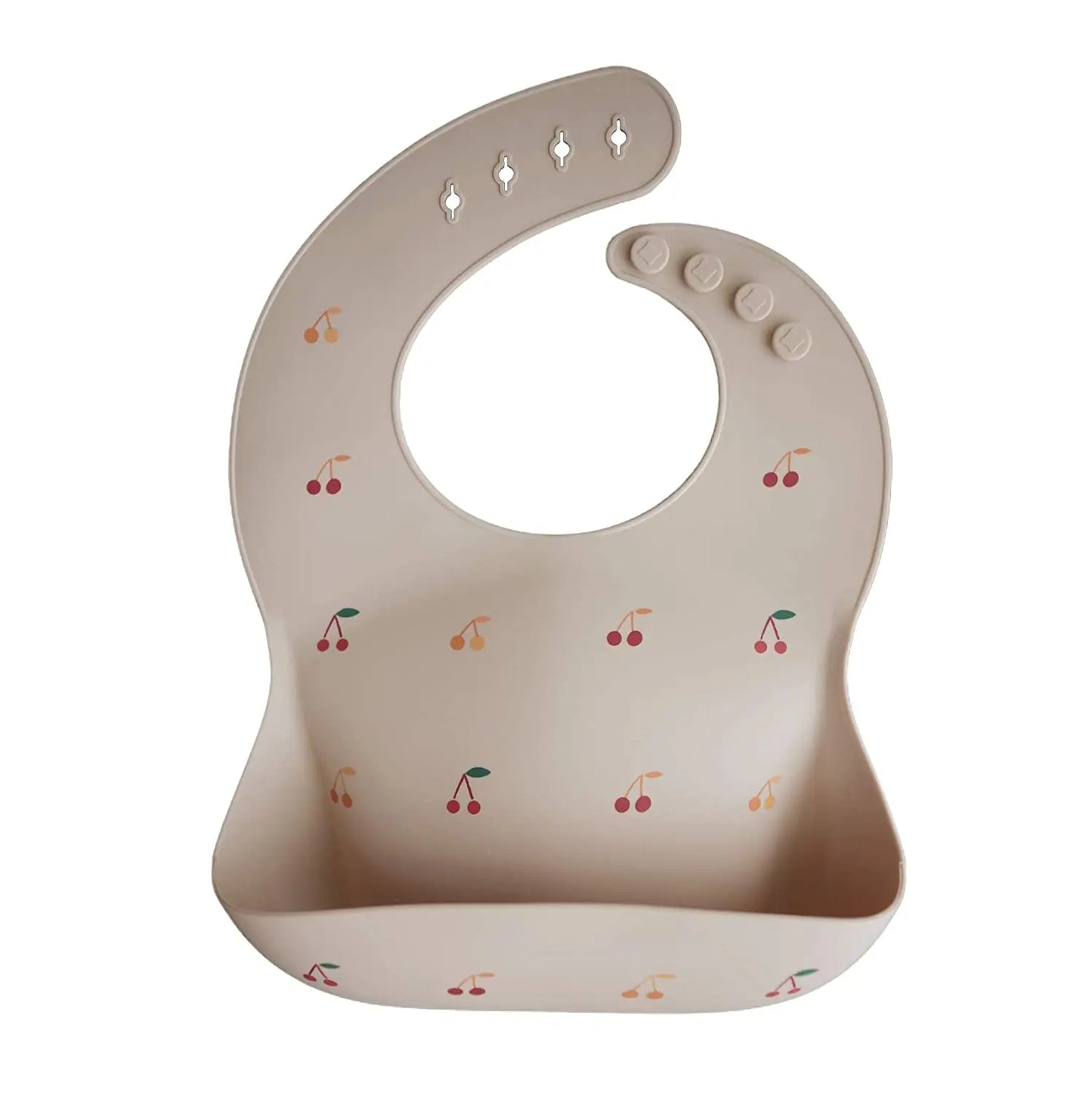 Kidslands® | Bavoir bébé en silicone souple – Minimaliste