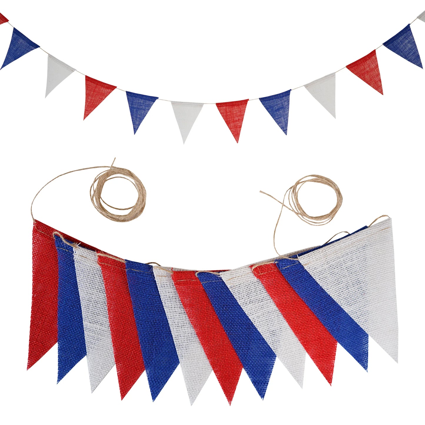 Kidslands® | Guirlande de Fanions – Déco Bohème Baby Shower & Anniversaire