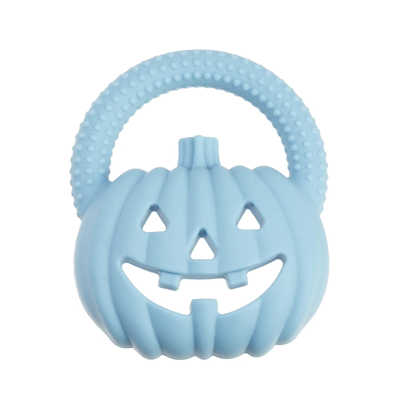 Kidslands® | Anneau de Dentition Silicone Bébé Citrouille – Jouet Sensoriel à Mâcher