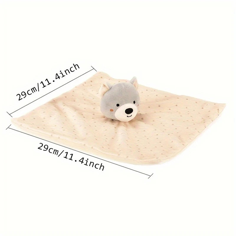 Kidslands® | Doudou bébé en tissu doux – Peluche apaisante dès la naissance