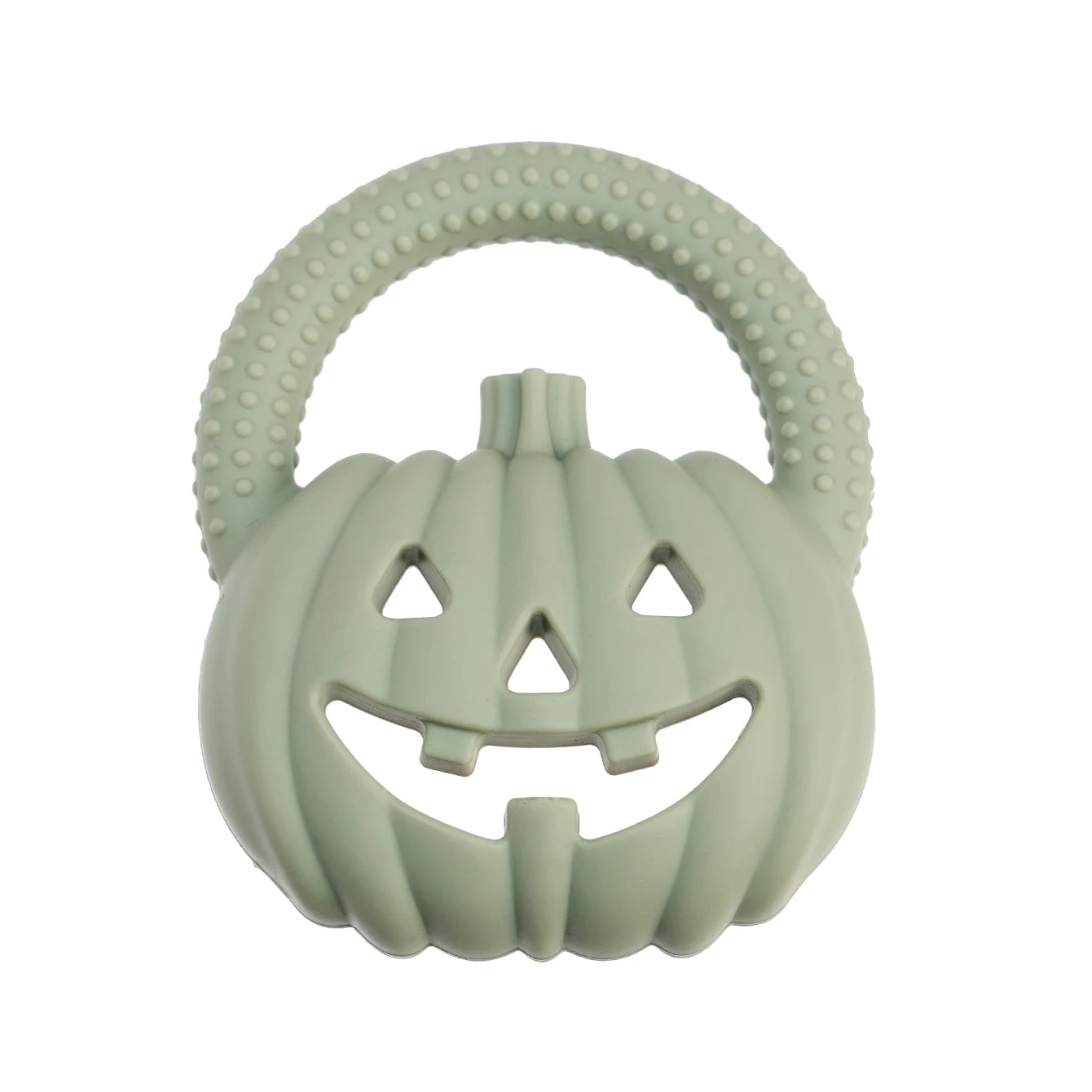 Kidslands® | Anneau de Dentition Silicone Bébé Citrouille – Jouet Sensoriel à Mâcher