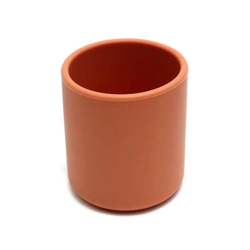 Kidslands® | Tasse d’apprentissage bébé en silicone – 180 ml – Souple & sans BPA