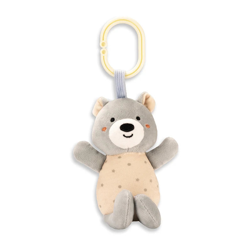 Kidslands® | Jouet suspendu d’éveil bébé – Hochet animal doux à accrocher