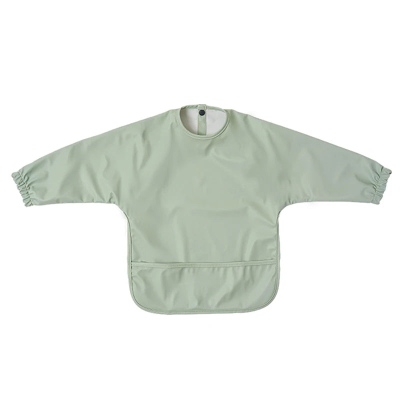 Kidslands® | Bavoir waterproof manches longues – Anti-taches