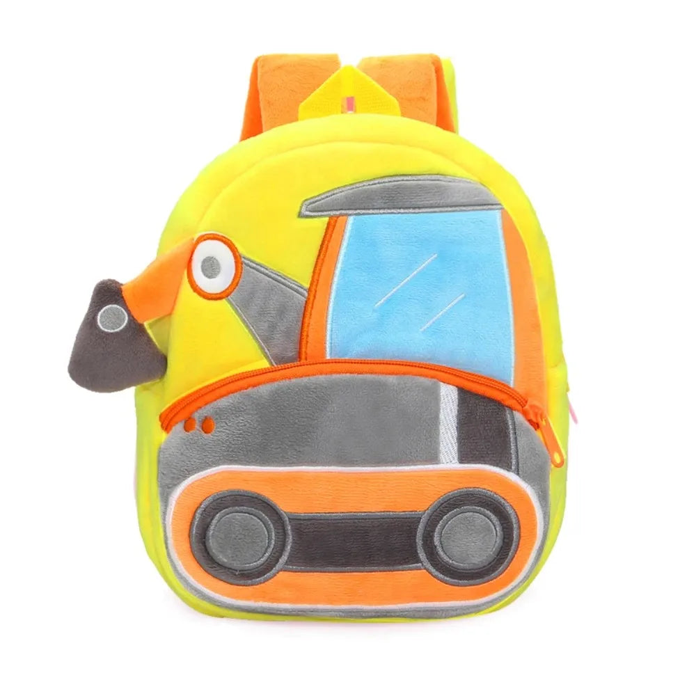 Kidslands® - Sac à Dos Enfant Motif Camion – Sac Maternelle Doux et Ludique - Sac Crèche