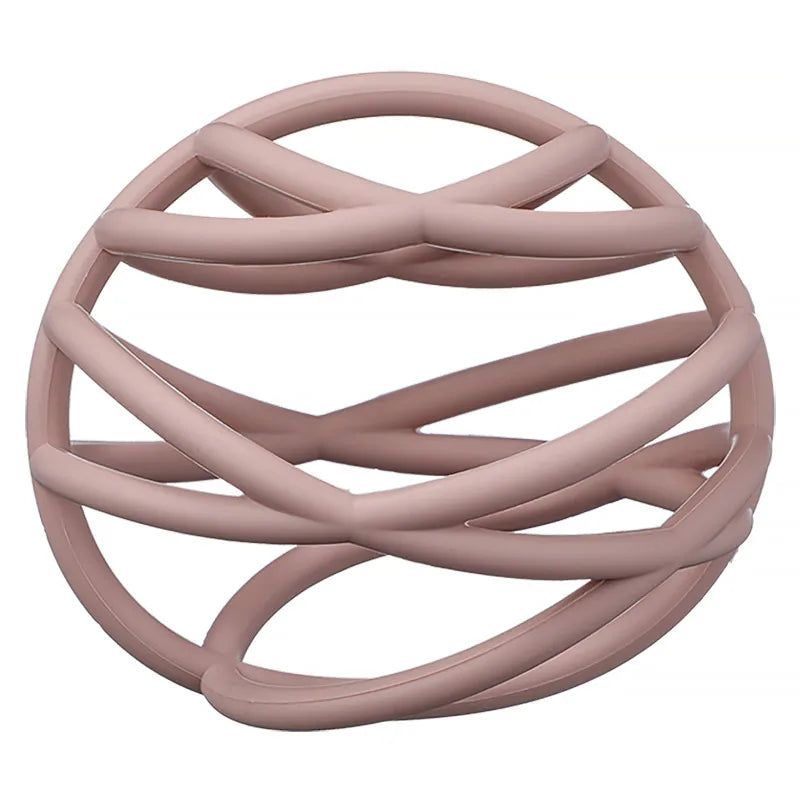 Kidslands® - Balle éveil Bébé en Silicone Souple Sans BPA – Jouet à Mâcher & Accessoire