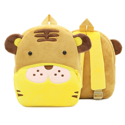 Kidslands® - Sac à Dos Enfant Peluche Animal – Sac Crèche & Maternelle Mixte Doux et Coloré