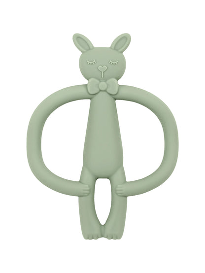 Kidslands® | Anneau de Dentition Silicone Bébé en Forme de Lapin – Sans BPA