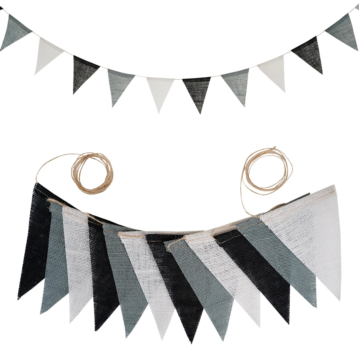 Kidslands® | Guirlande de Fanions – Déco Bohème Baby Shower & Anniversaire