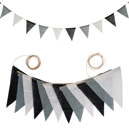 Kidslands® | Guirlande de Fanions – Déco Bohème Baby Shower & Anniversaire