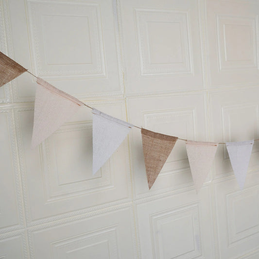 Kidslands® | Guirlande de Fanions – Déco Bohème Baby Shower & Anniversaire