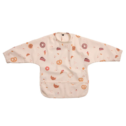 Kidslands® | Bavoir waterproof manches longues – Anti-taches