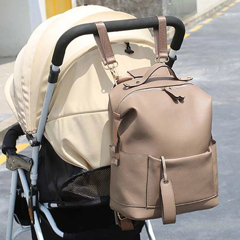 Kidslands® | Sac à Langer Elégant Multifonction Grande Capacité – Sac à Dos Maternité
