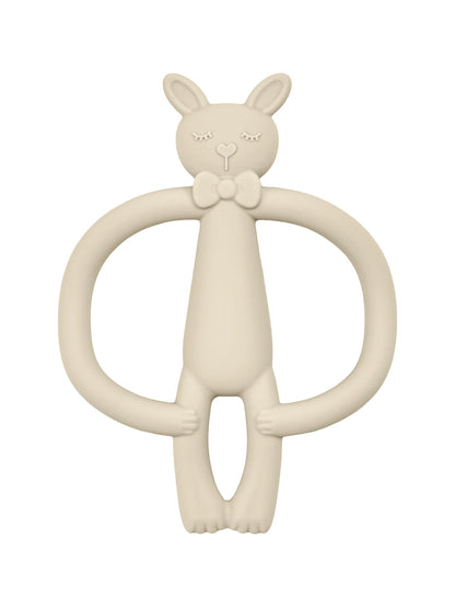 Kidslands® | Anneau de Dentition Silicone Bébé en Forme de Lapin – Sans BPA