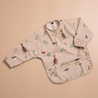 Kidslands® | Bavoir waterproof manches longues – Anti-taches