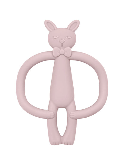 Kidslands® | Anneau de Dentition Silicone Bébé en Forme de Lapin – Sans BPA