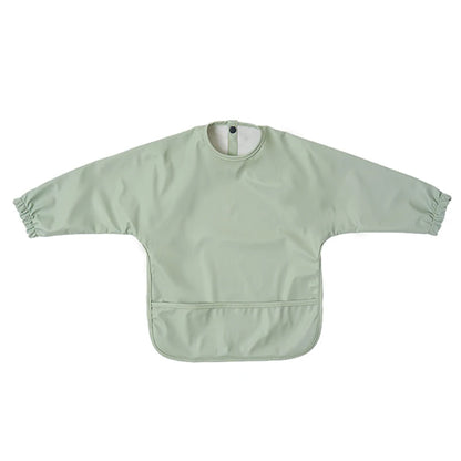 Kidslands® | Bavoir waterproof manches longues – Anti-taches